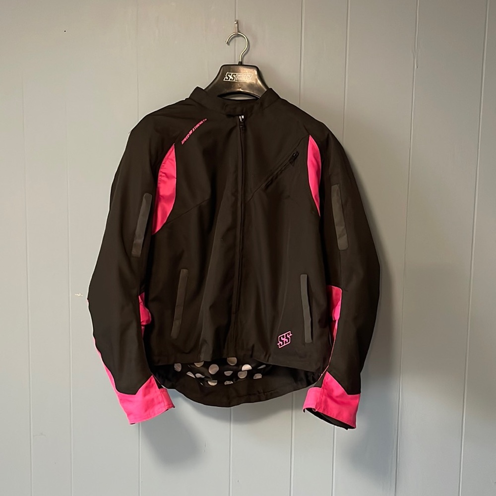 Women’s Motorcycle Jacket Speed&Strength with armor and removable hoody